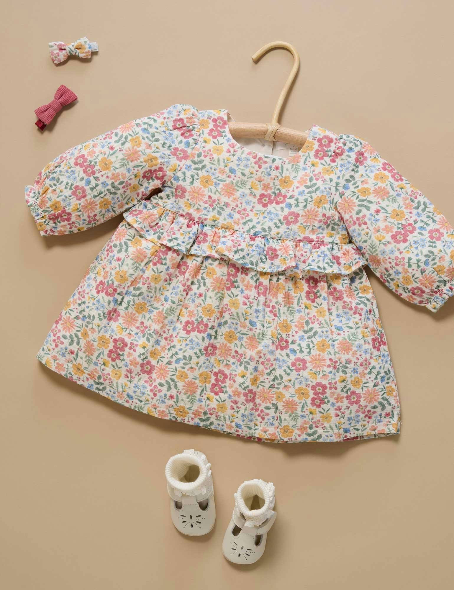 Forest Dress Wild Flower Print