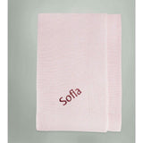 Personalized Knitted Baby Blanket