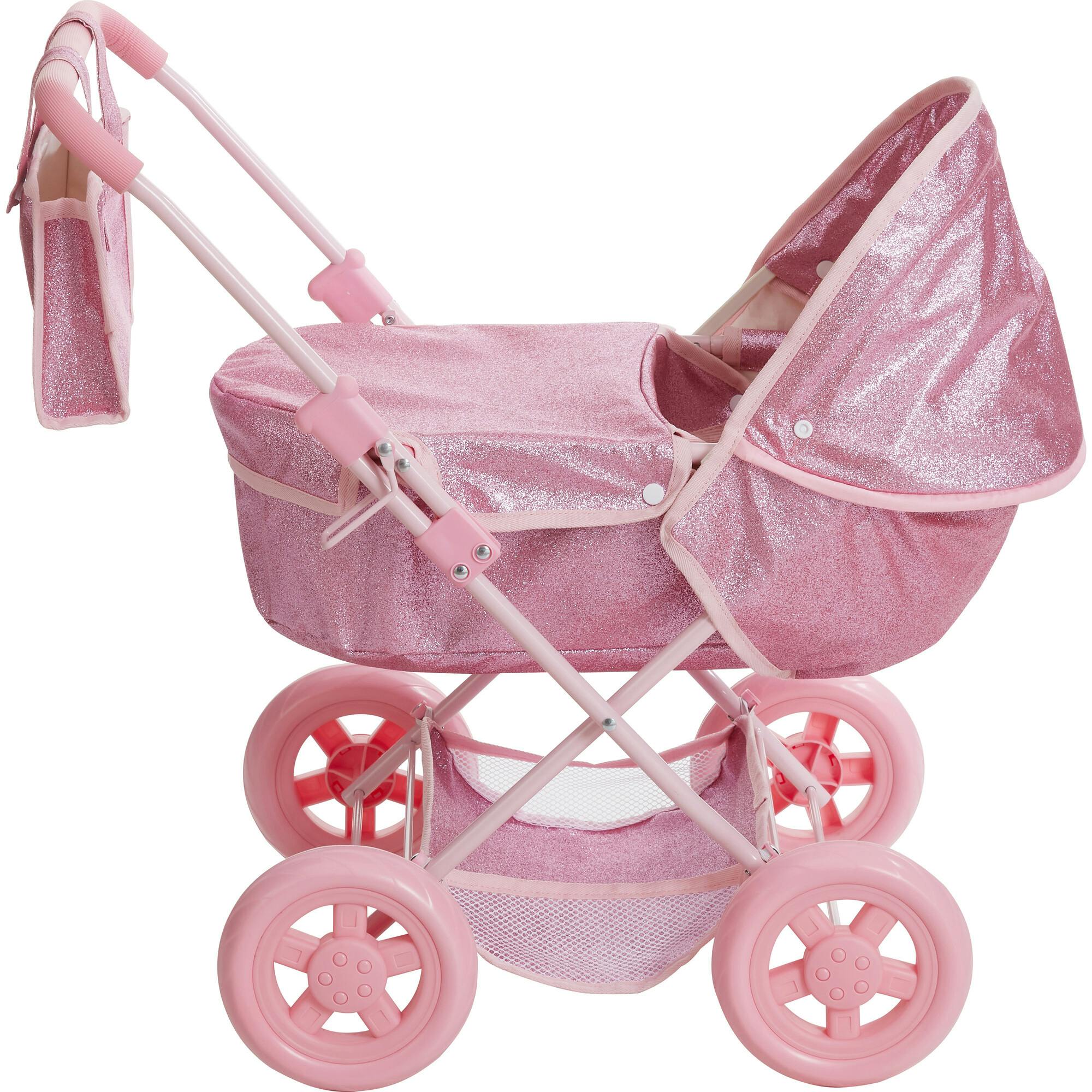 Olivia's Little World Baby Doll Bassinet Pram