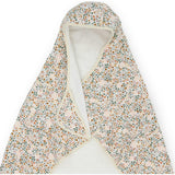 Toddler Hooded Towel - Pressed Petals