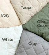 Linen Round Play Mat