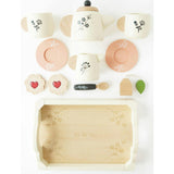Wooden Tea Set & Tray