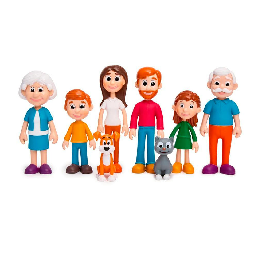Light-Skinned Family