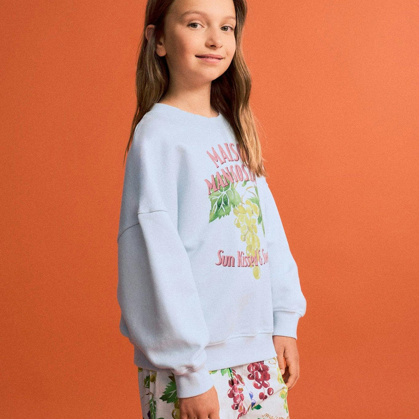 UVAS SWEATSHIRT LIGHT BLUE