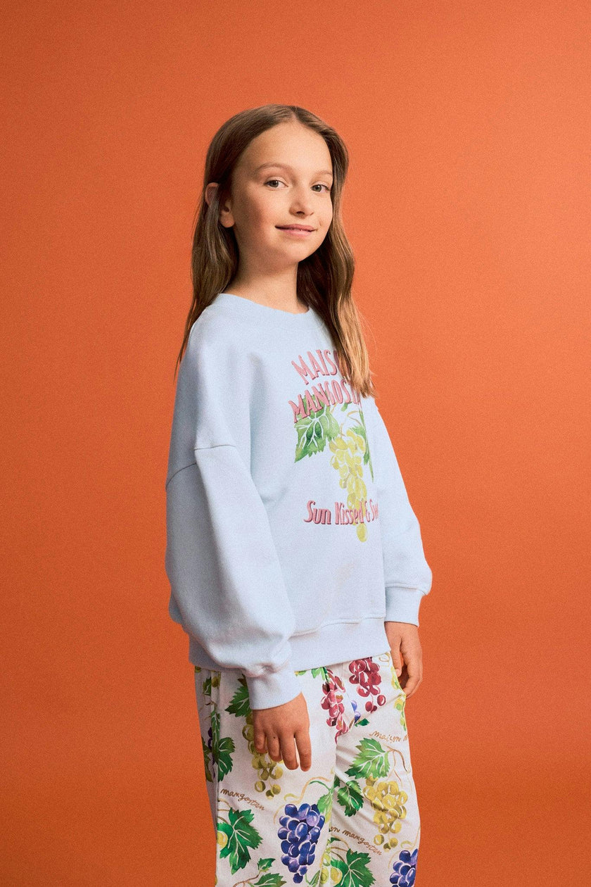 UVAS SWEATSHIRT LIGHT BLUE