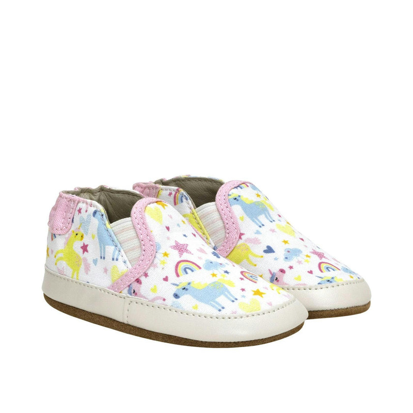 Mini Unicorn Soft Soles in White