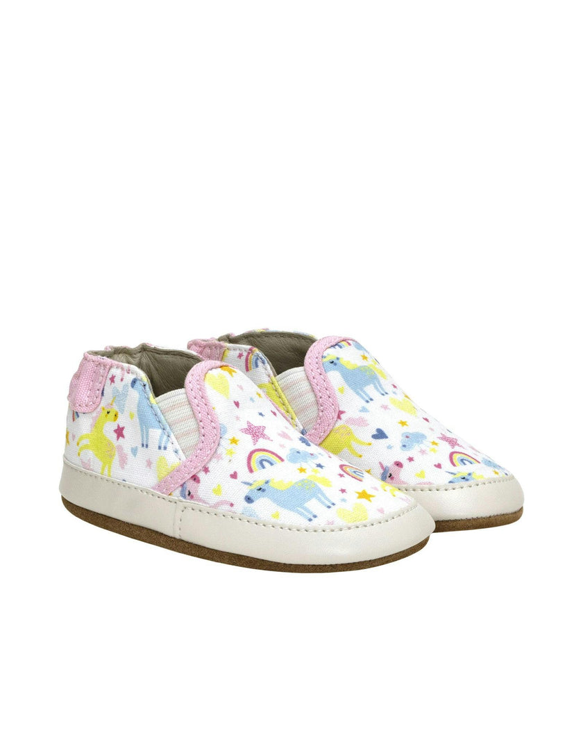 Mini Unicorn Soft Soles in White