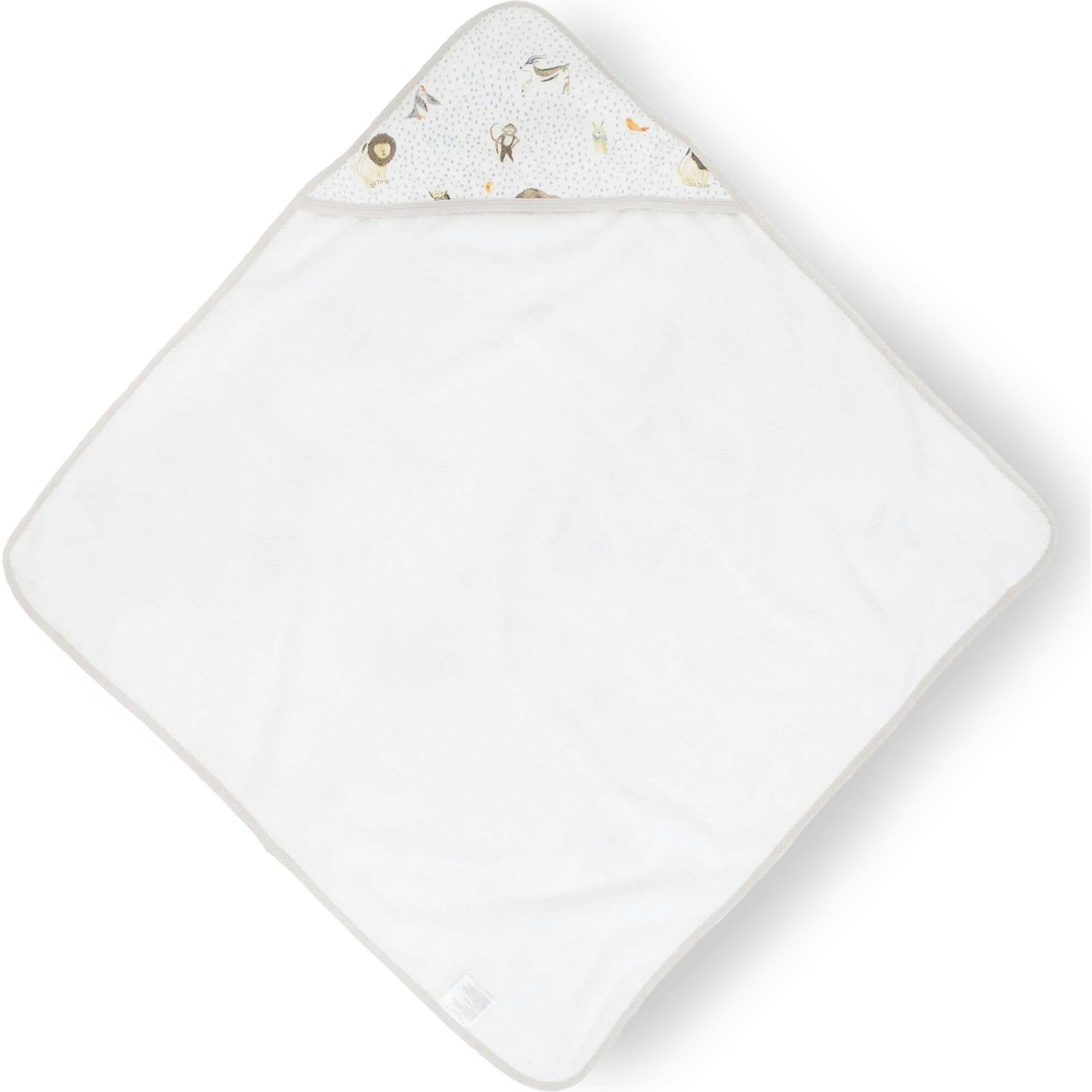 Infant Hooded Towel - Party Animals