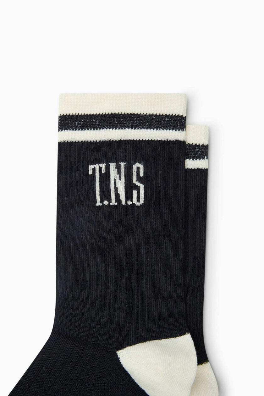 Mochi Teen Socks Black Iris