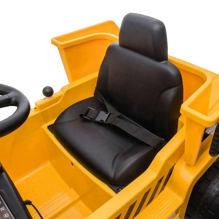 12V CAT Electric Dump Truck 1 Seater Ride-On