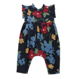Baby Girls Jennifer Jumper - Navy Hibiscus Floral