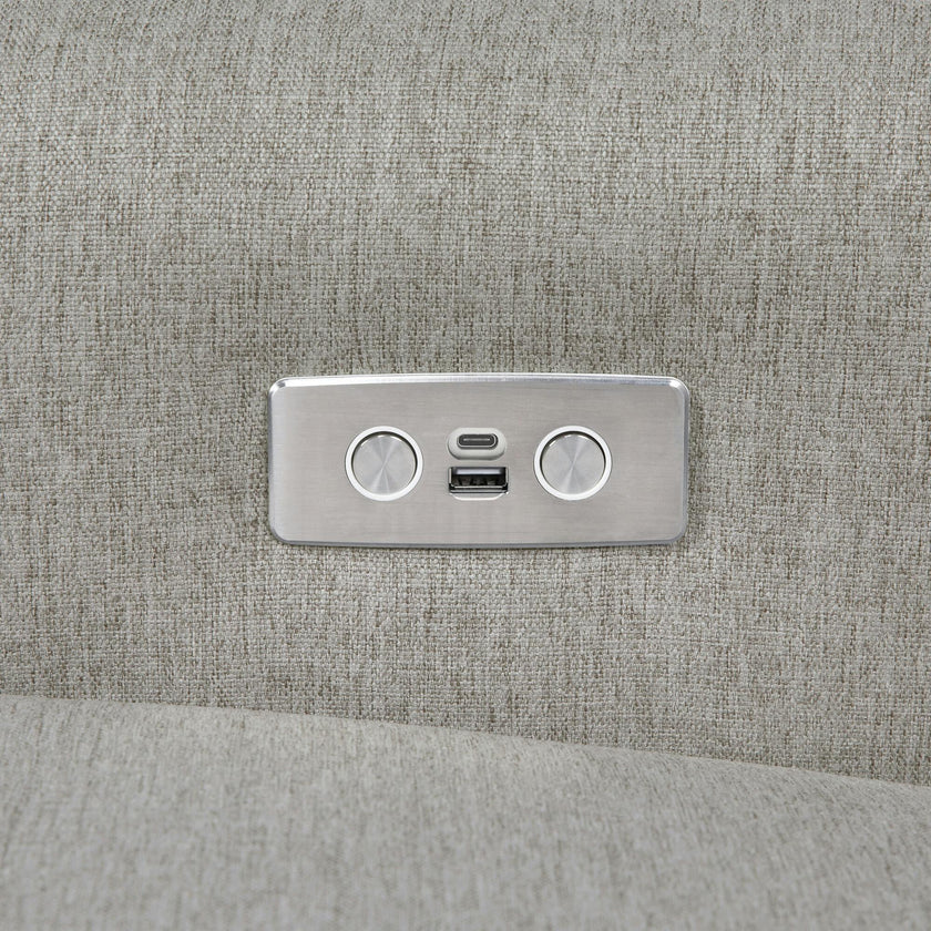 Linden Electronic Recliner And Swivel Glider