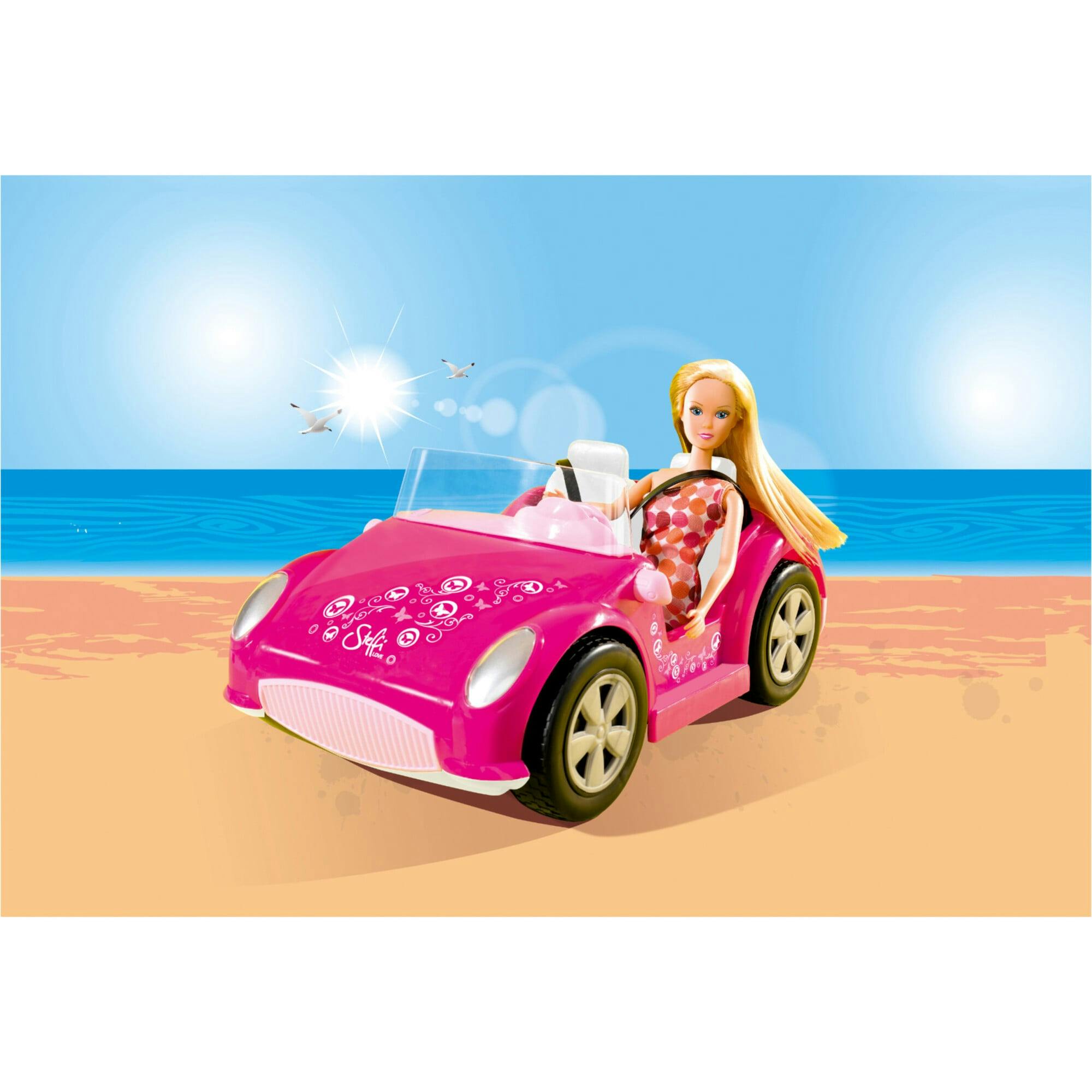 Simba Toys - Steffi Love Beach Car and Doll Playset