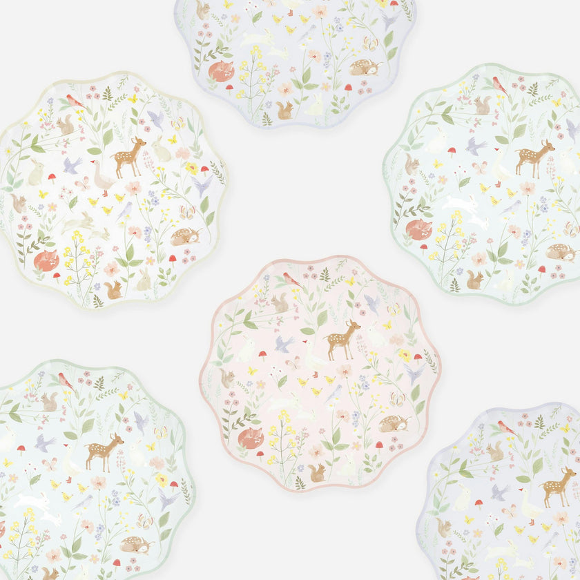 Little Animals Side Plates