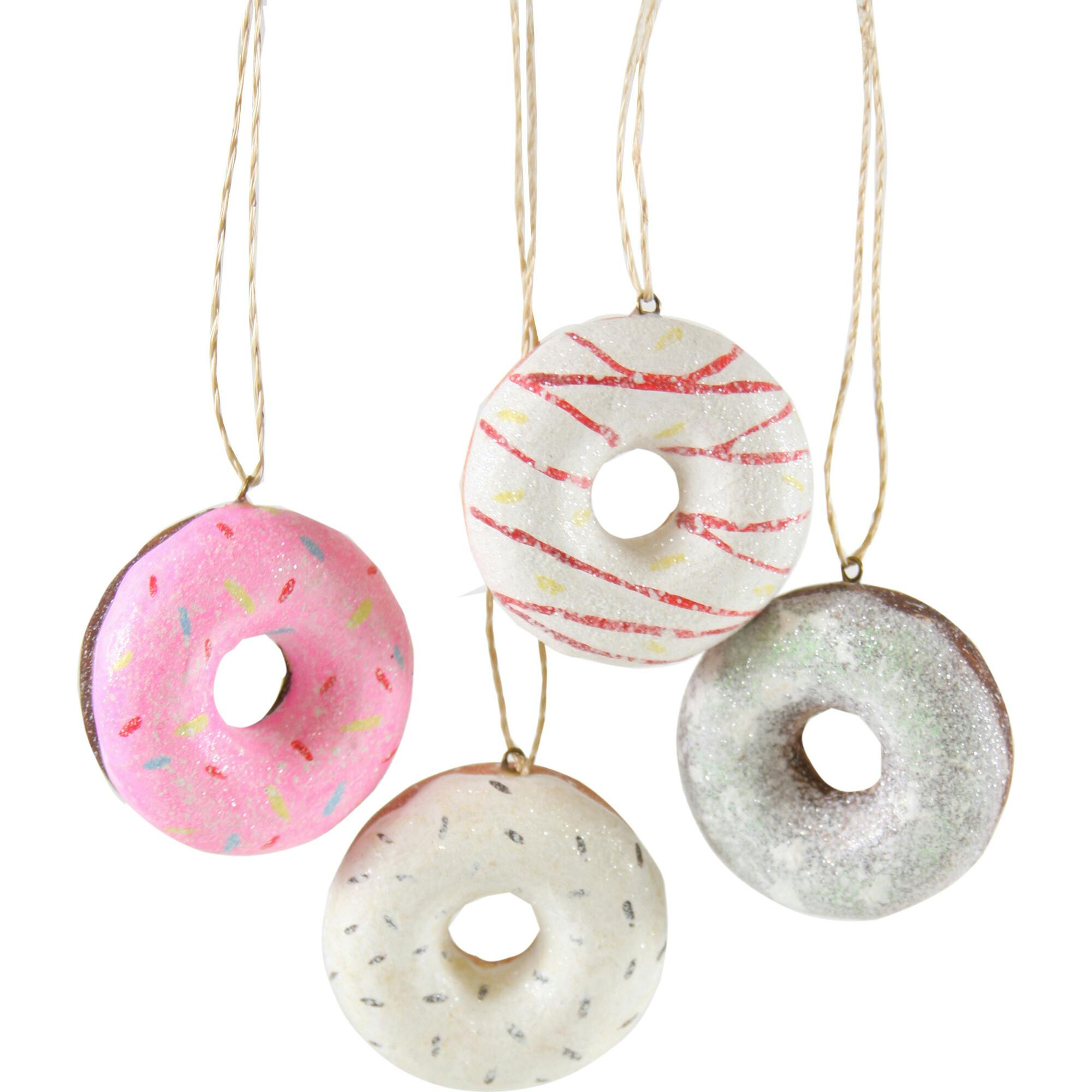 Tiny Doughnut Ornaments