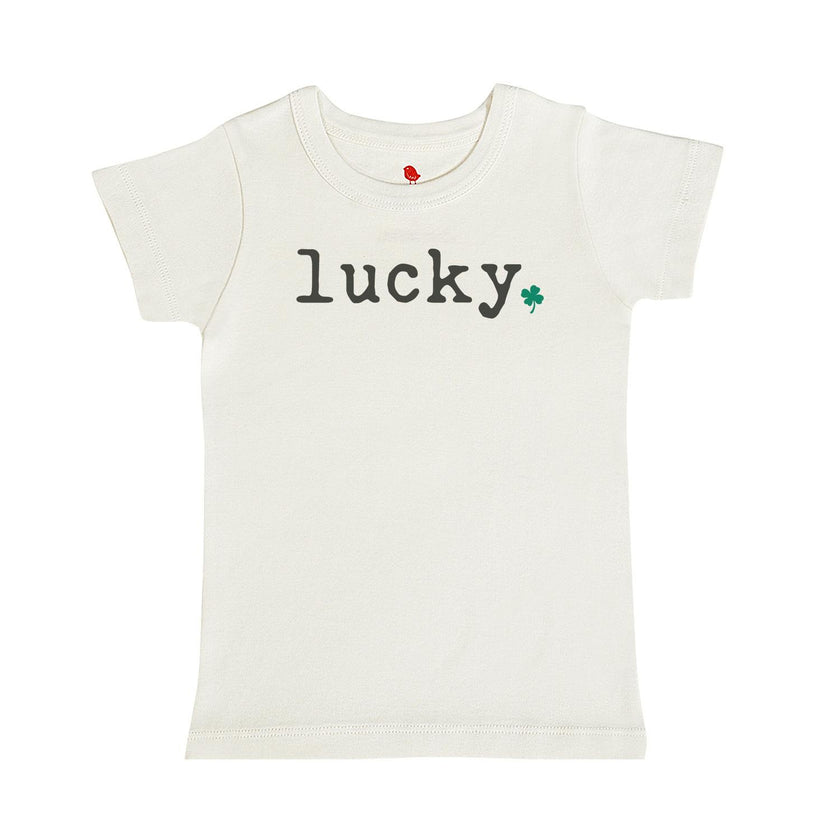 graphic tee | lucky