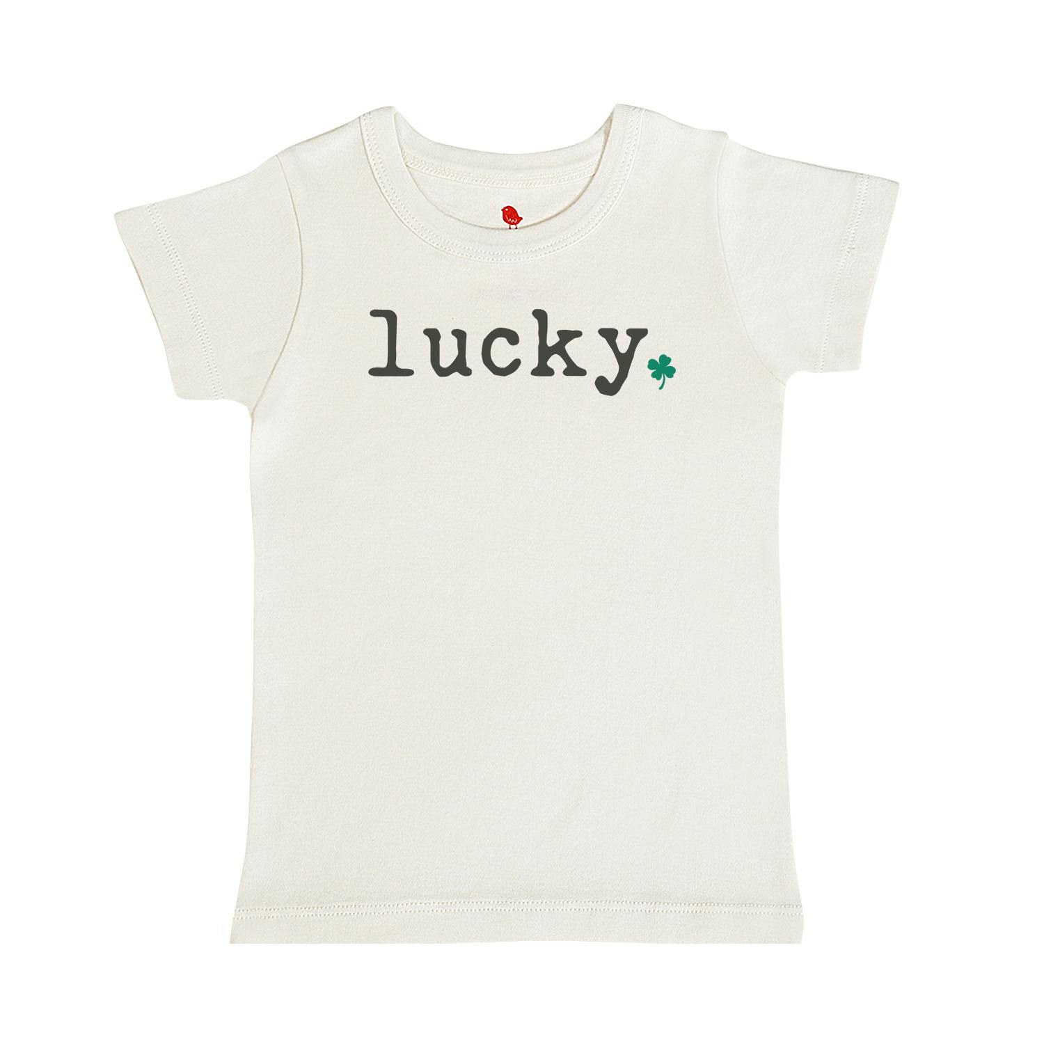 graphic tee | lucky