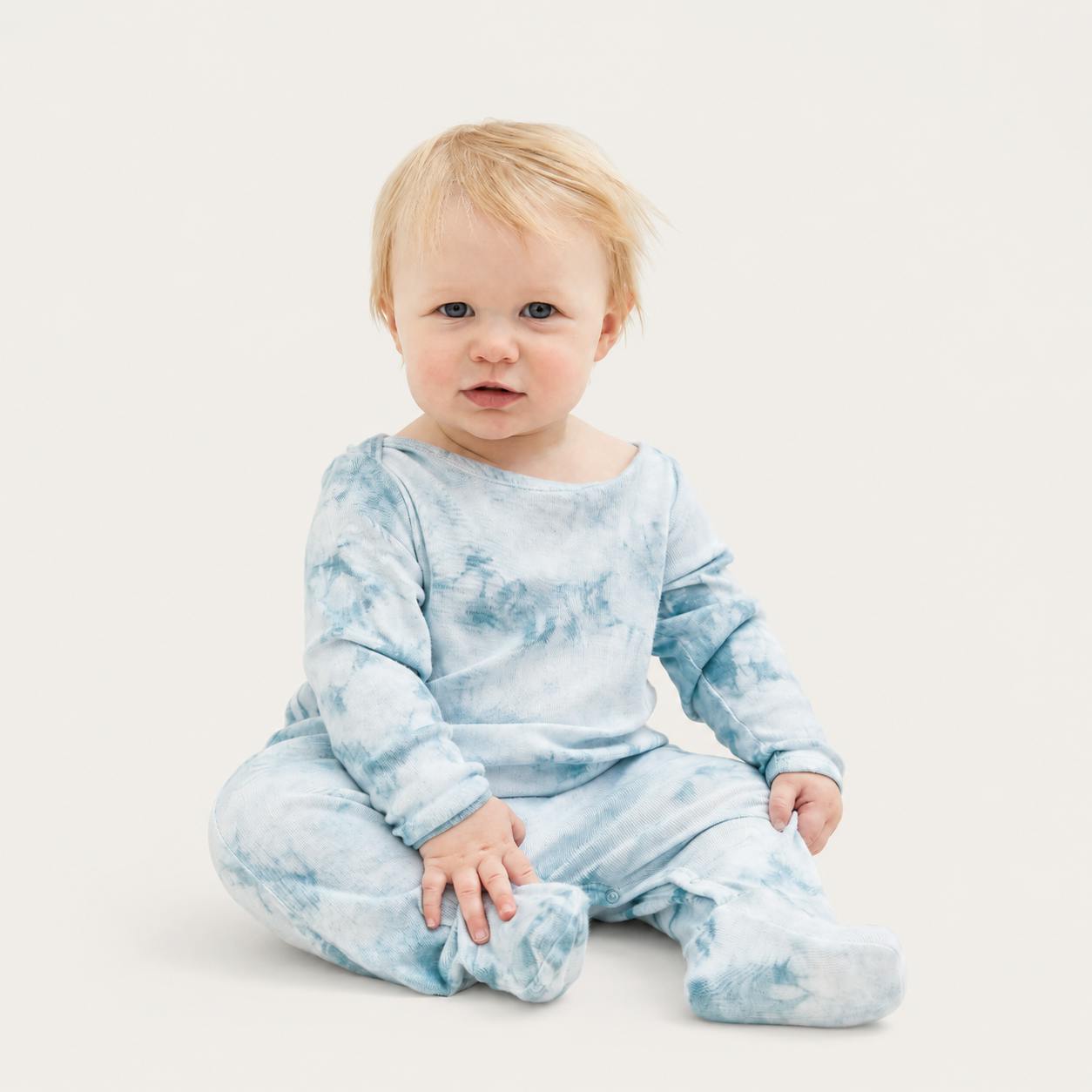 Crystal Rib Footie Pajama