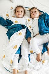 Certified Organic Muslin Reversible Bath Robe
