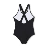 Black Kenzo One-Piece Swimsuit