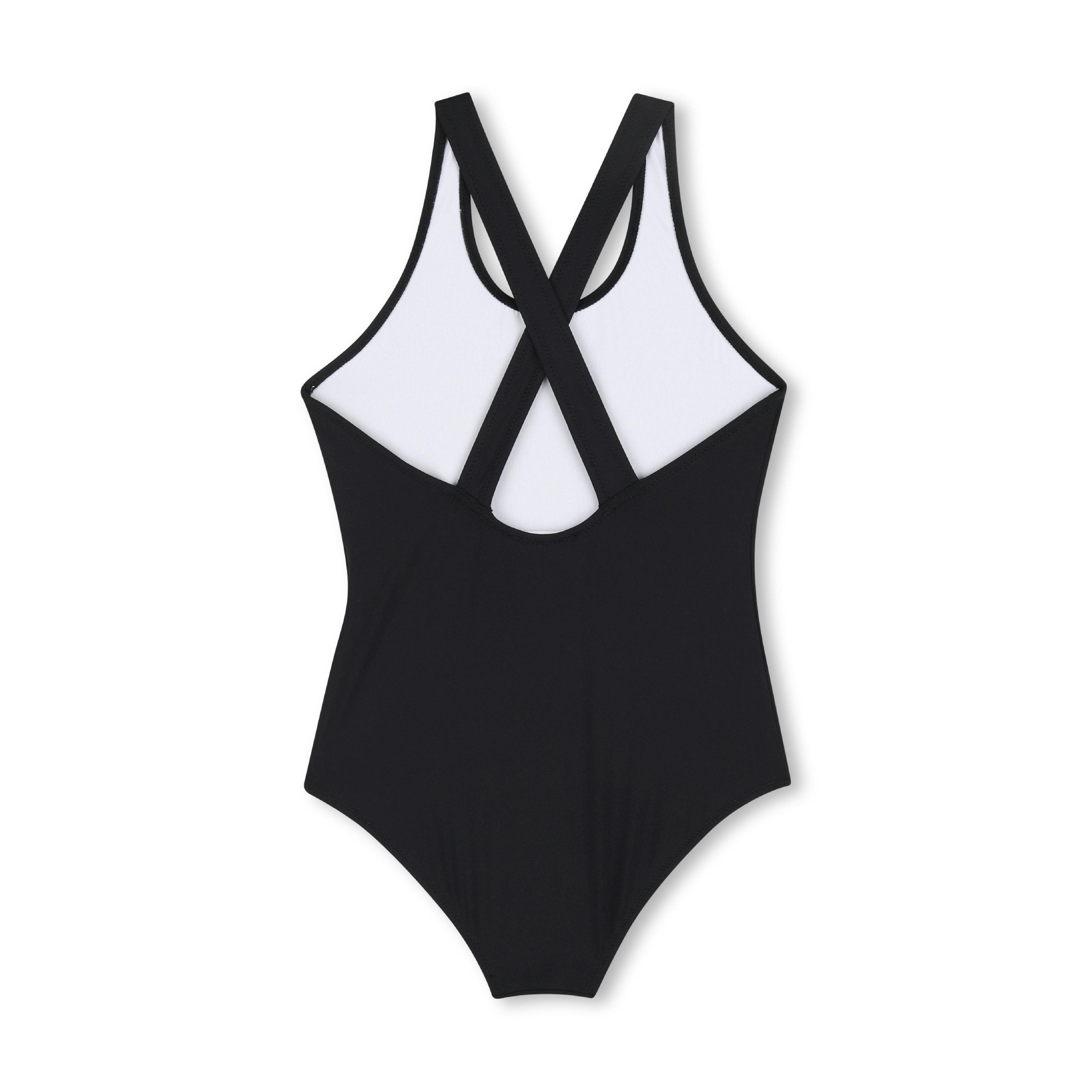 Black Kenzo One-Piece Swimsuit