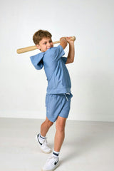 slate sweat short
