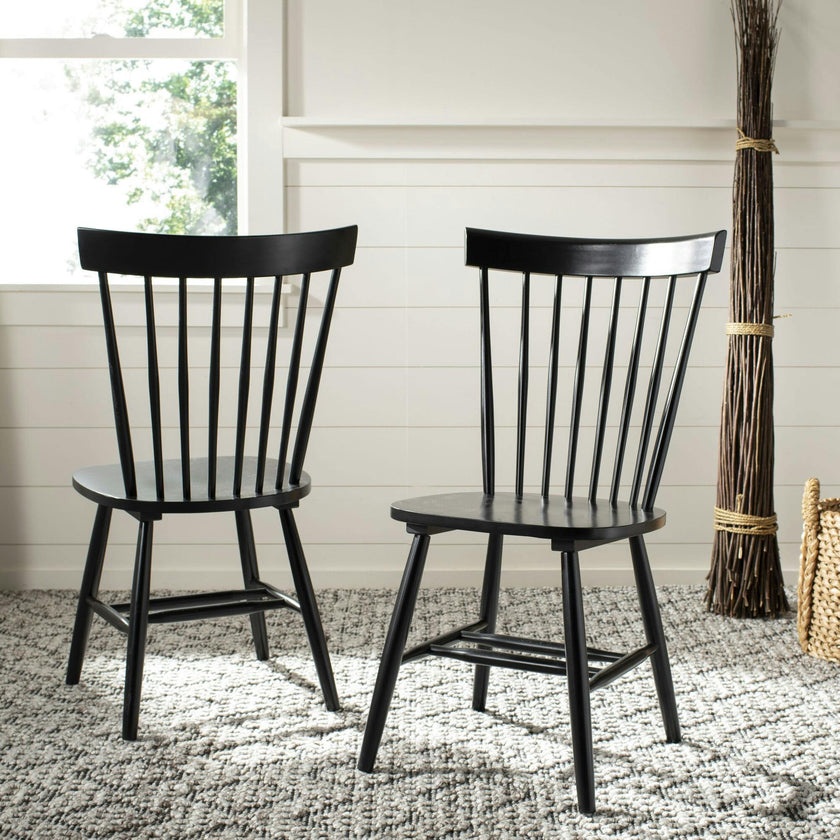 Set of 2 Parker Spindle Accent Chairs