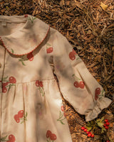Clementine Dress in Cherry Bloom