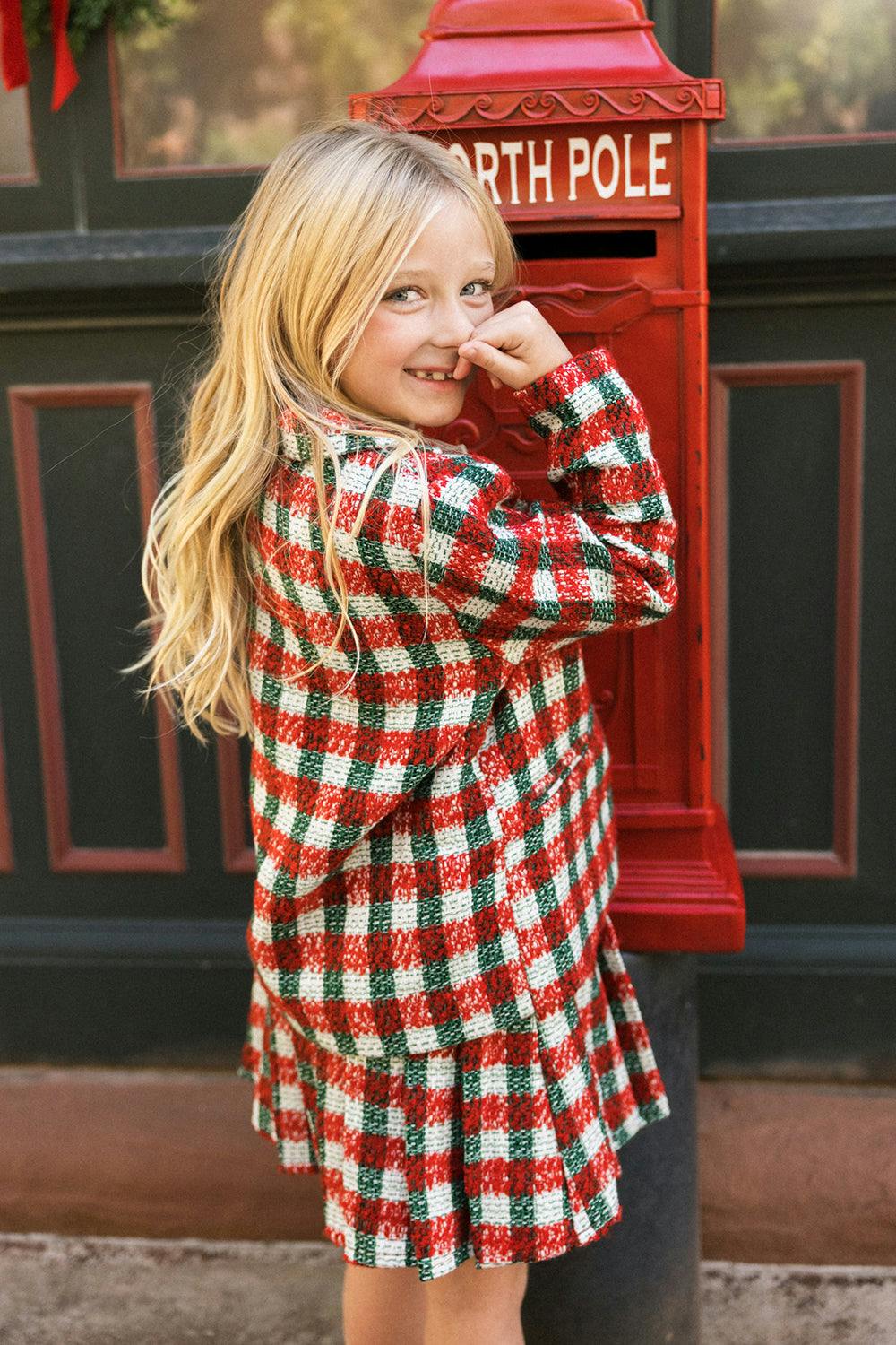 Mini Marren Set in Yule Tweed