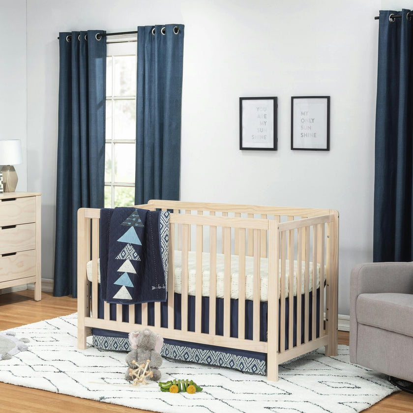 Colby 4-in-1 Low-Profile Convertible Crib