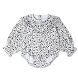 Organic Ruffle Bubble Romper