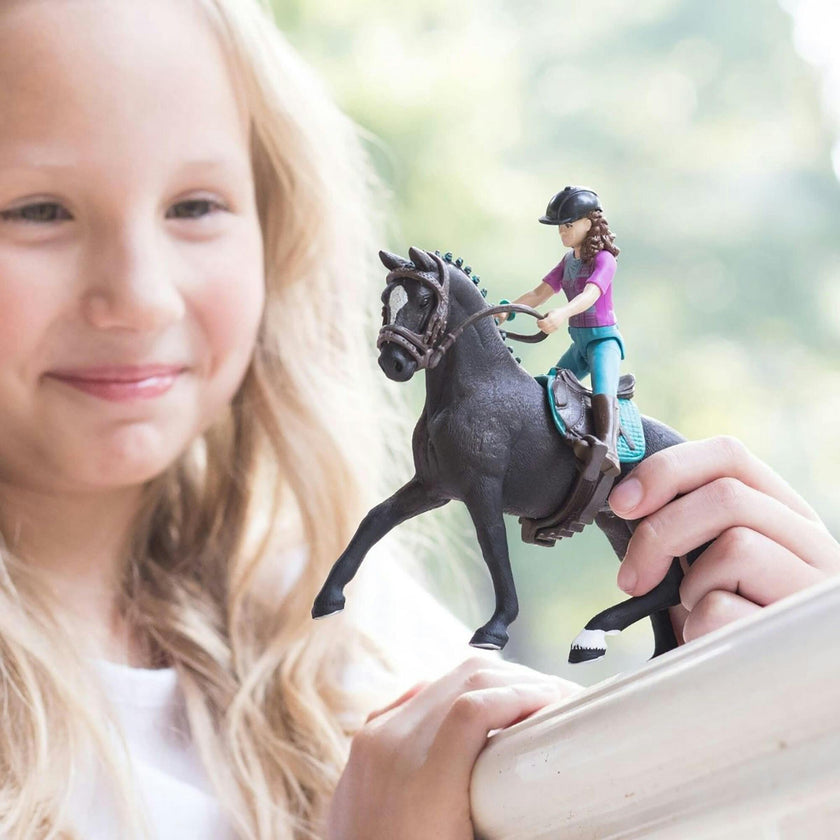 Schleich Club: Lisa & Storm - & Rider Figurine Playset