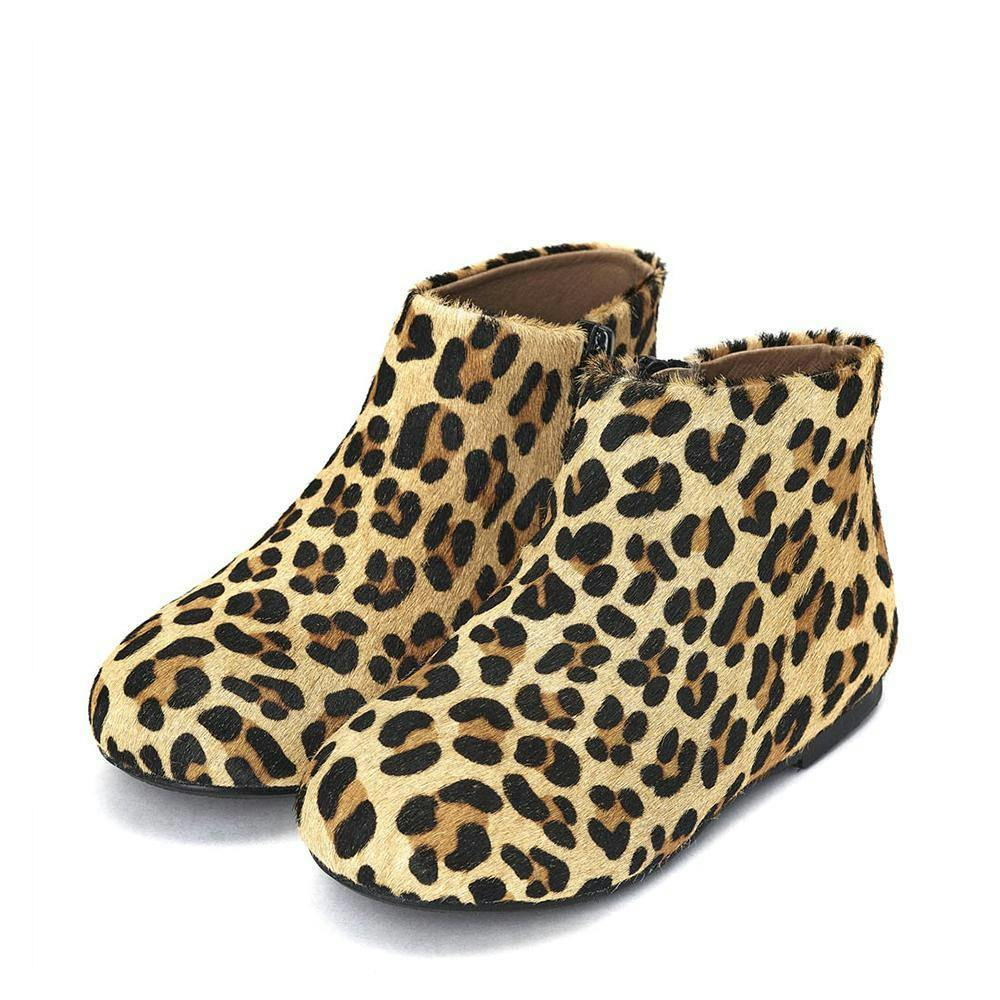 Chiara Leather Zipped Ankle Boots