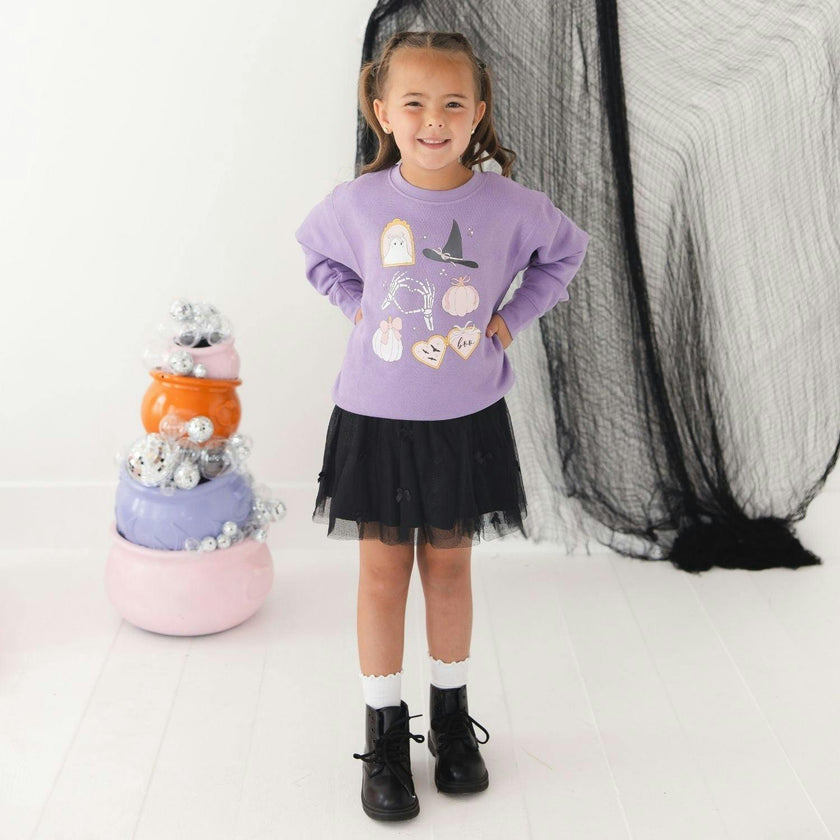 Spooky Girlie Halloween Sweatshirt