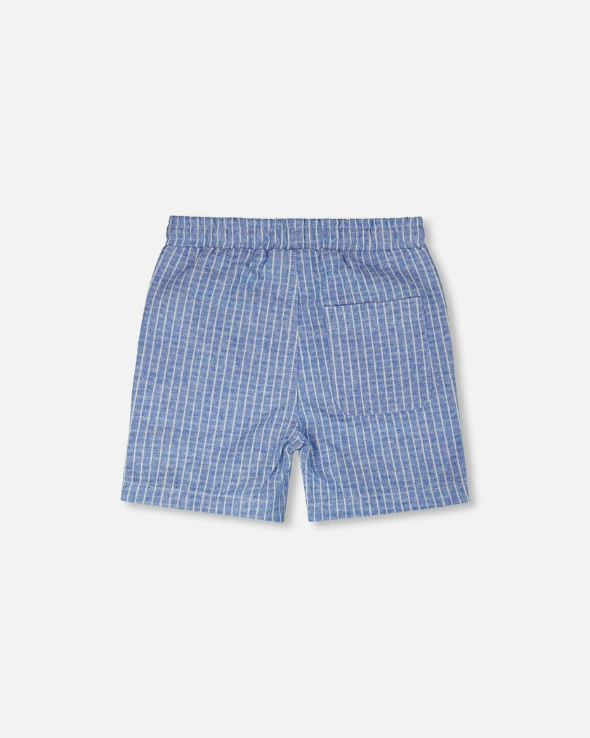 Chambray Shorts