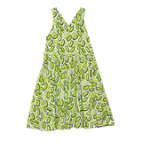 Cross Back Twirly Dress in Pickles
