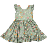 Girl's Sleeveless Twirl Dress