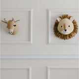 Plush Head Wall Décor