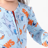 JAWS Bamboo Convertible Footie