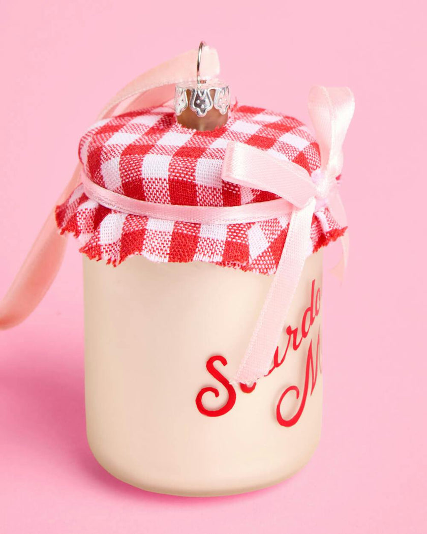 Sourdough Mom Ornament - glass ornament