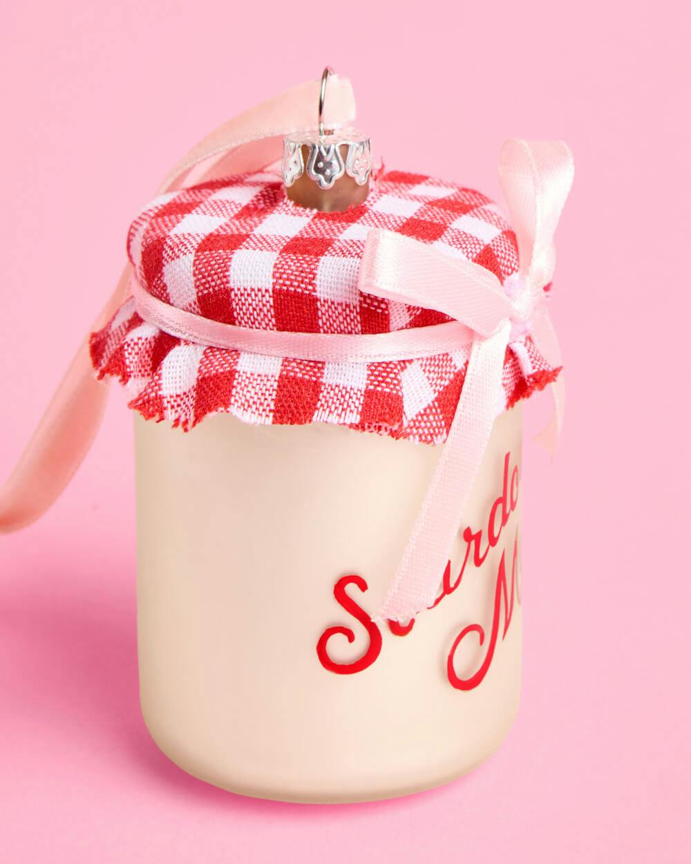 Sourdough Mom Ornament - glass ornament