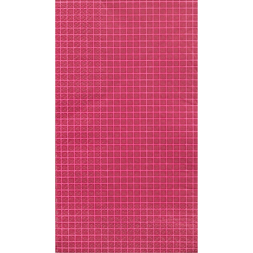 Magenta Grid Print Guest Napkins