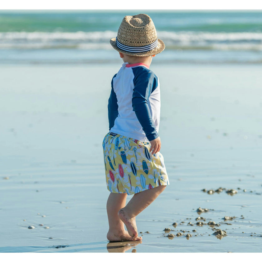 Beach Stripe Fedora