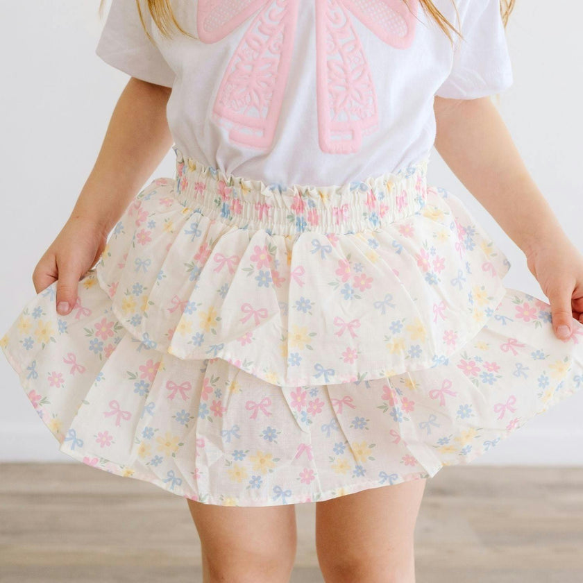 Sweet Floral Skort