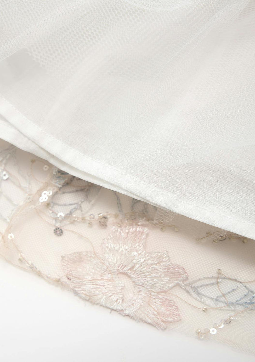 Rosalia Embroidered Mini Dress