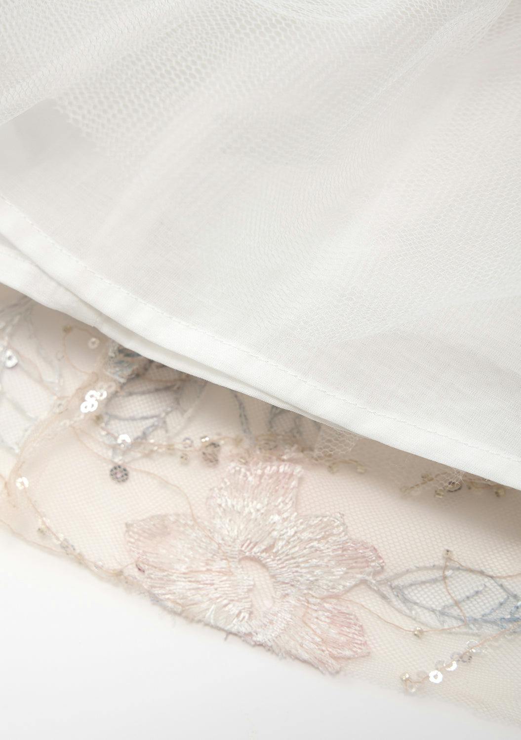 Rosalia Embroidered Mini Dress