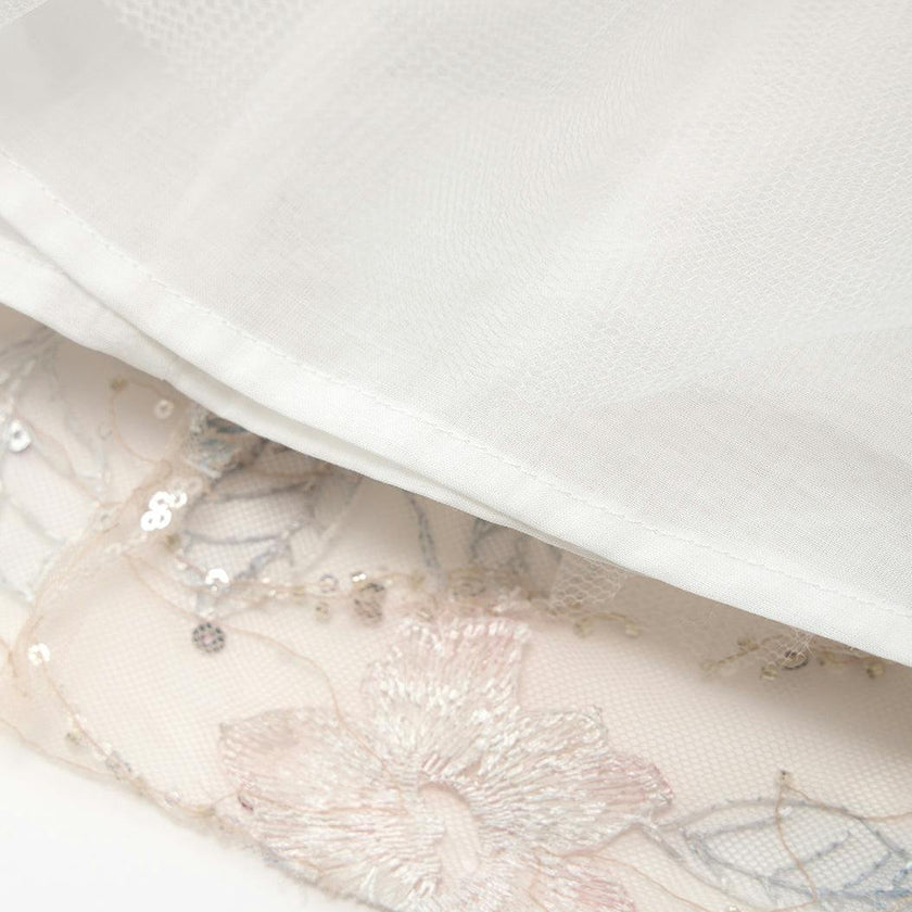 Rosalia Embroidered Mini Dress