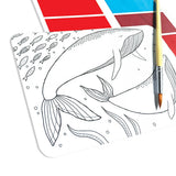 Scenic Hues DIY Watercolor Art Kit - Ocean Paradise
