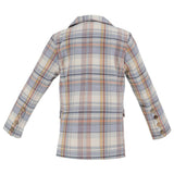 Hayden Boy Blazer - Fall Plaid