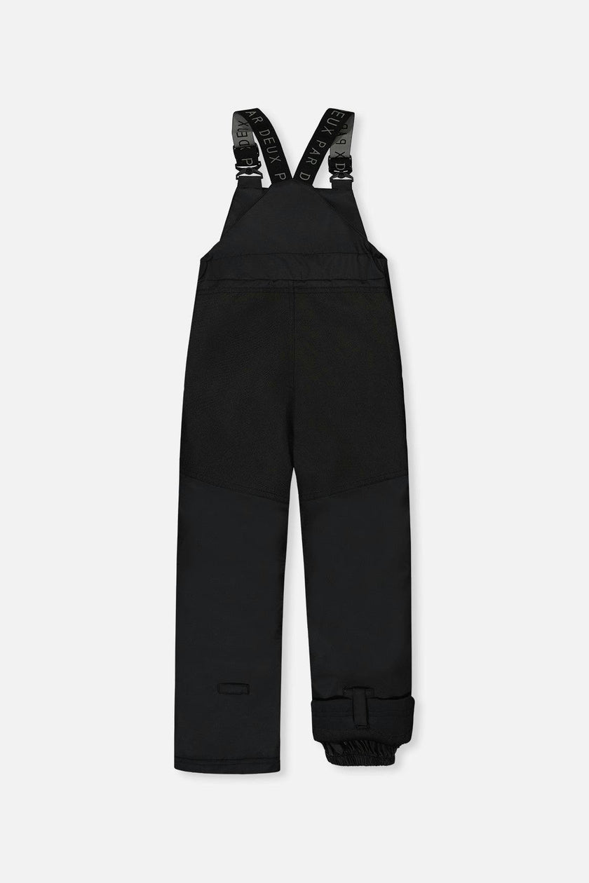 Two Piece Discover Snowsuit Black Brown and Blue